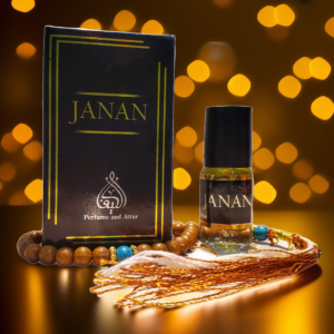 Pack of 2 Al Kaif Hajr-e-Aswad & Janan 3ml Roll-on with Tasbeeh